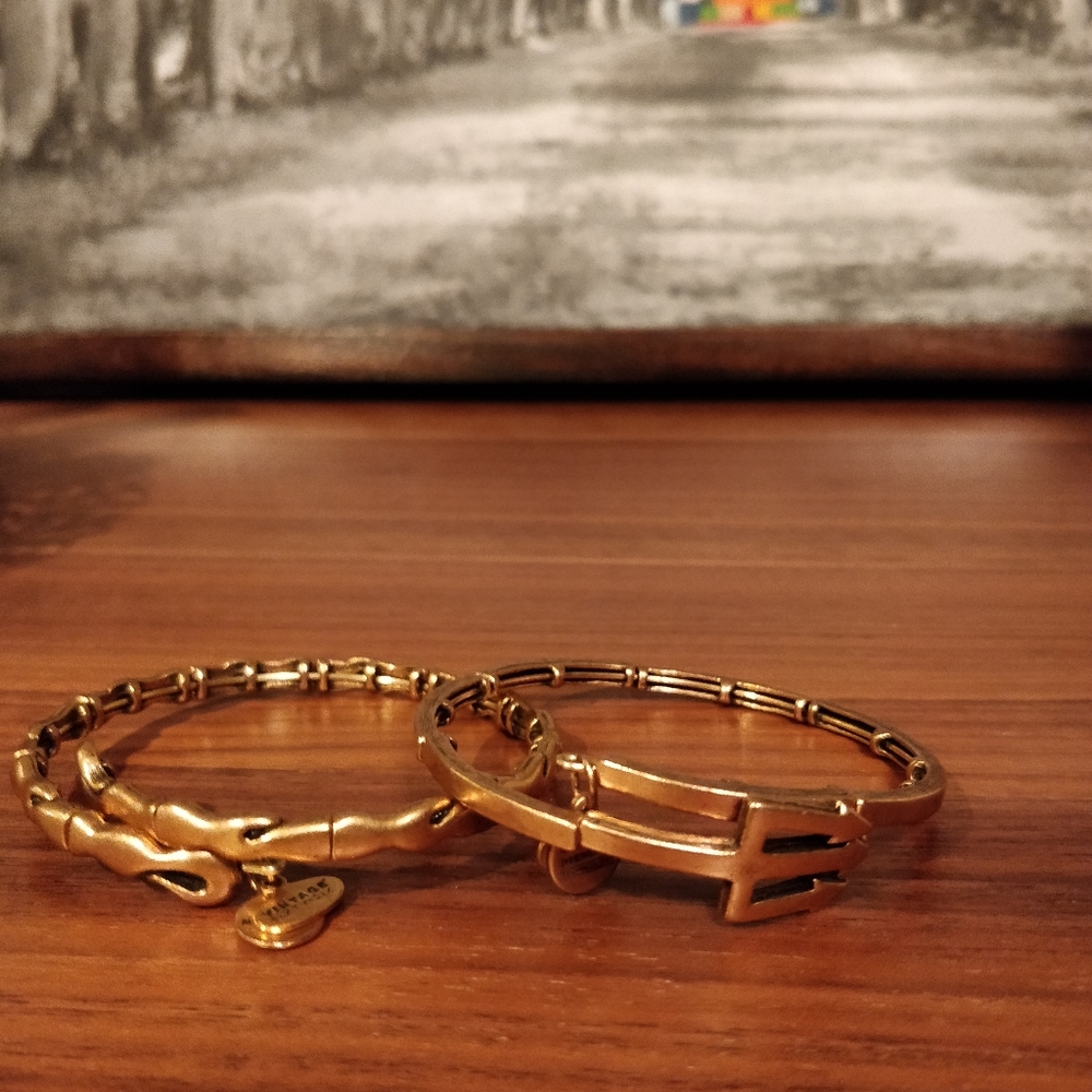 Pair of Alex and Ani Bracelets